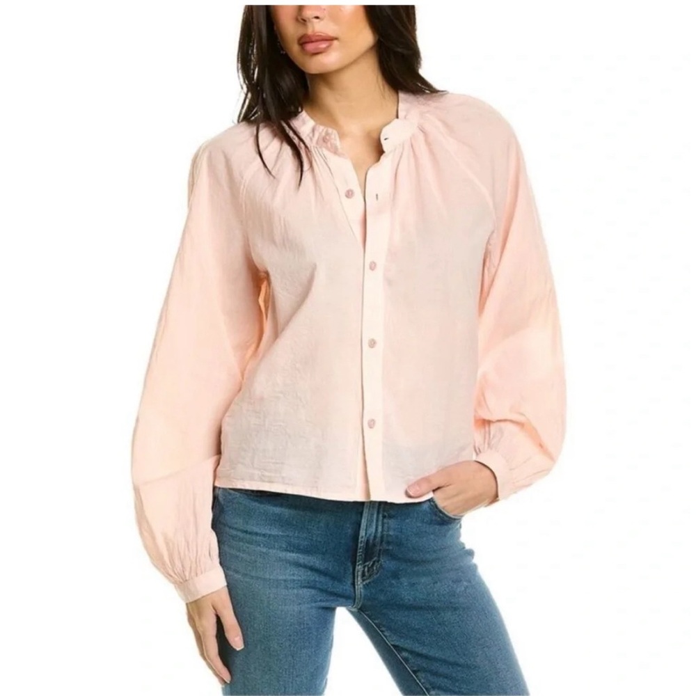 MOTHER The Sunburst Long Sleeve Button Down Blouse
Mediun